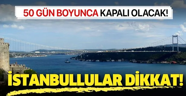 Son dakika haberi... İstanbullular dikkat! FSM’de 4 şerit kapatılacak