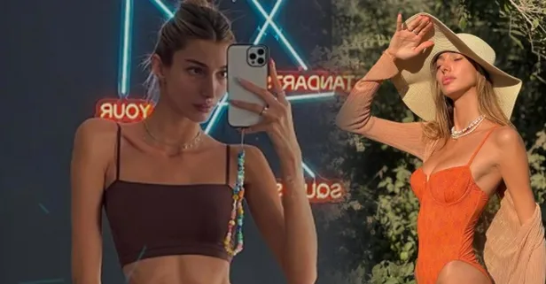 Şevval Şahin mavi bikinisiyle eli ayağı dolaştırdı! Eski sevgilisi yeni sevgilisini denize fırlatan estetikli Türkiye güzeli...