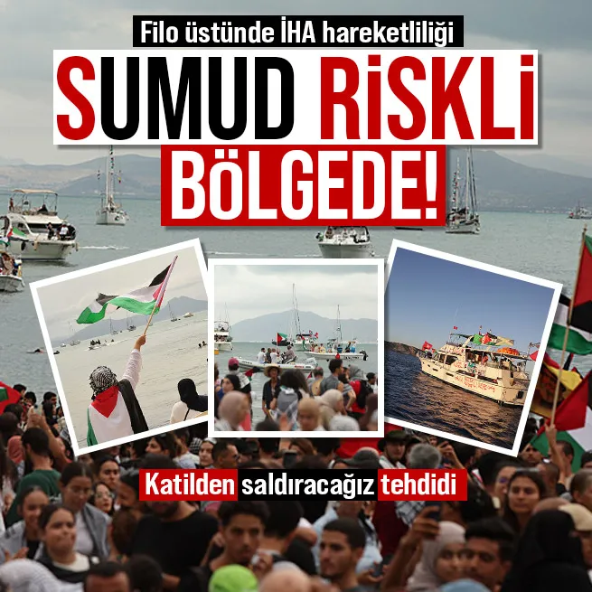 İsrail’den Sumud Filosu’na psikolojik savaş! Tel Aviv’de saldırı hazırlığı mesajı | Filo yüksek riskli bölgeye girildiğini duyurdu!