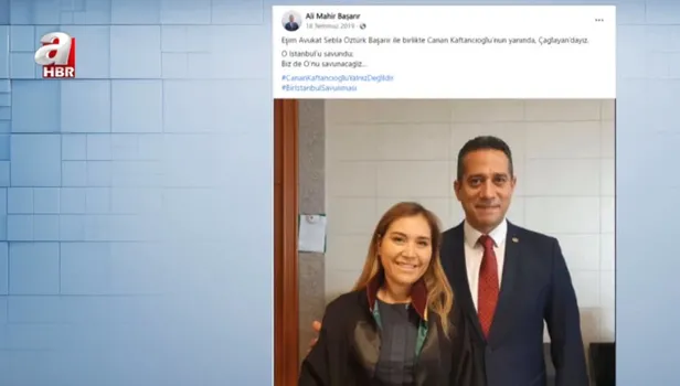 CHP'li Ali Mahir Başarır'ın eşi Sebla Başarır, Halk TV'nin avukatı çıktı!
