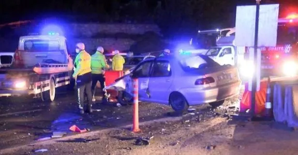 Gece yarısı acı son! Kaza sonrası çekici bekleyen sürücü, otomobil çarpması sonucu öldü