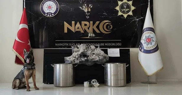 Van'da zehir tacirlerine operasyon! 68 kilo metamfetamin ele geçirildi
