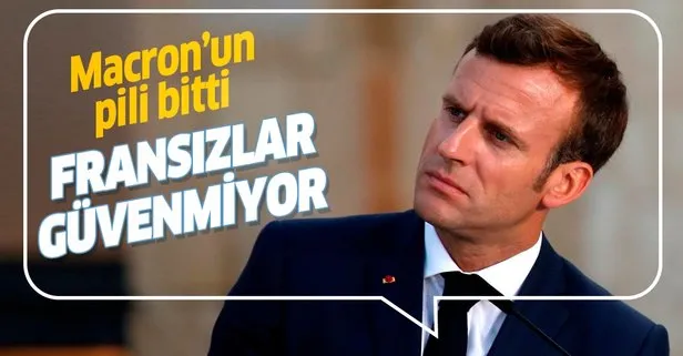 Fransa’da çarpıcı anket! Macron’a güven azalıyor