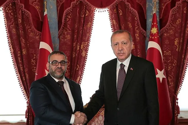 Başkan Erdoğan, Halid El-Meşri'yi kabul etti