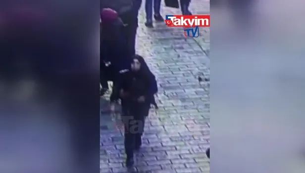 İstanbulda patlamada son dakika! İstiklal caddesine bombayı bırakan kadın kamerada! Bombacı kadın teröristin kaçış anı görüntüleri izle
