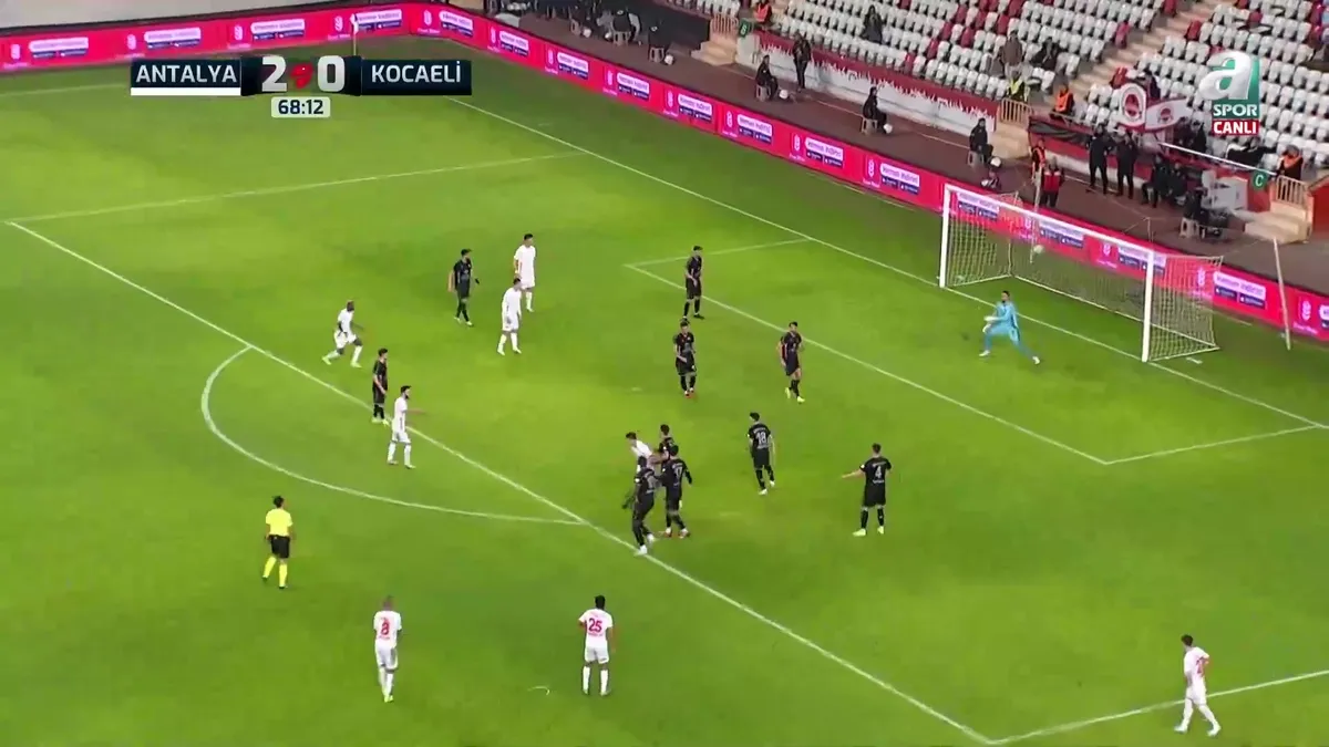GOL | Antalyaspor 3 - 0 Kocaelispor