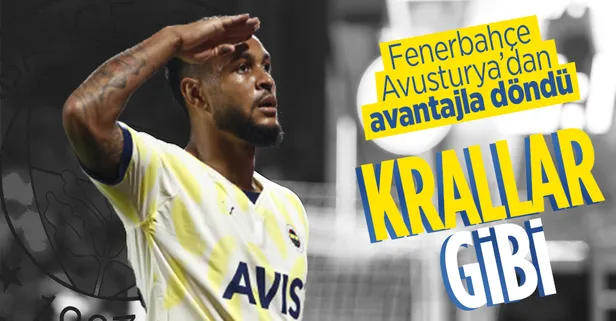 Son dakika: Fenerbahçe Avusturya'da tur kapısını araladı!