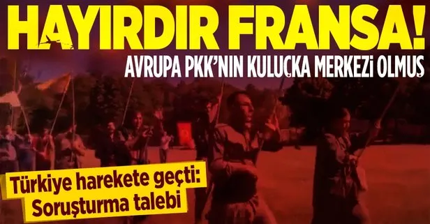 PKK’dan Marsilya’da örgüt propagandası! Türkiye’de soruşturma talebi: Fransız makamlarına tepkimizi dile getirdik