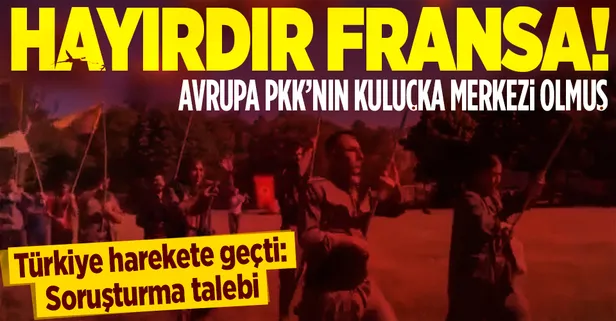 PKK'dan Marsilya'da örgüt propagandası! Türkiye'de soruşturma talebi: "Fransız makamlarına tepkimizi dile getirdik"