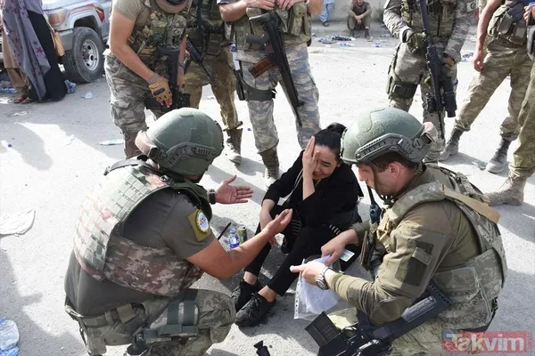 Türk askeri ve ABD askeri arasındaki merhamet farkı objektiflere yansıdı! - 20