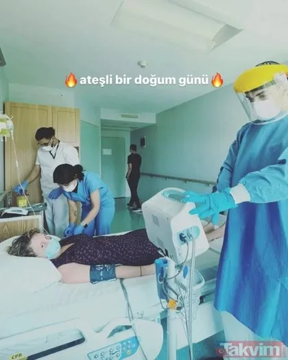 Farah Zeynep Abdullah yaş gününde hastanelik oldu! Hemşirelerden hastane odasında sürpriz kutlama: Ateşli bir doğum günü