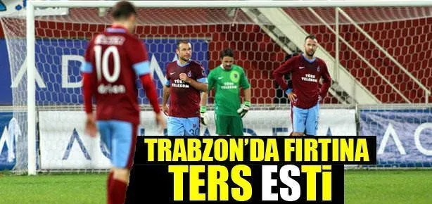 Trabzon’da Fırtına ters ES’ti
