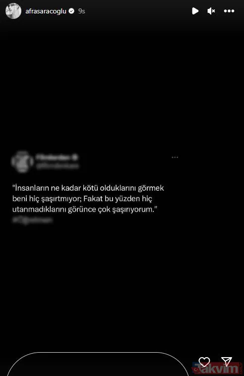 Afra Saraçoğlu’ndan dikkat çeken paylaşım: “Hiç utanmadıklarını görünce çok şaşırıyorum” Mert Ramazan Demir’in ihanet iddiası... - 15