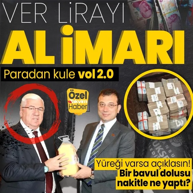 Paradan kule skandalı İstanbuldan sonra Tekirdağa sıçradı! CHPden Ver lirayı al imarı sistemi: Rasim Yüksel bir bavul nakitle ne yaptı?