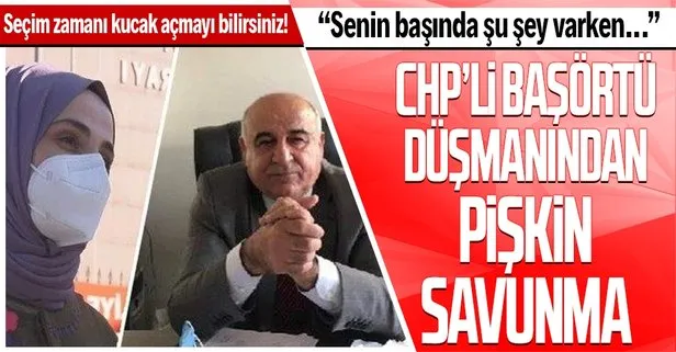 Başörtülü doktor Tuğba Taşkın Öztürk’e hakaret eden CHP Meclis Üyesi İsmail Hakkı Temel’den skandal savunma