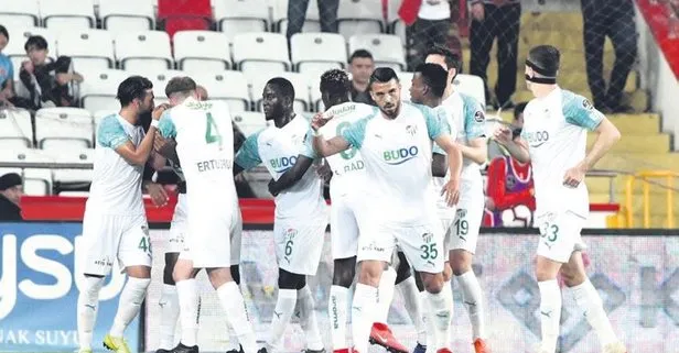 Bursaspor lige yeniden tutundu