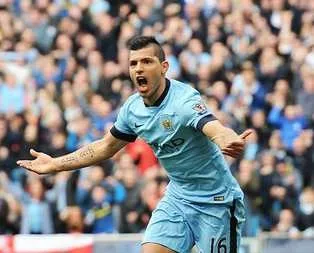 Agüero’dan 20 dakikada 5 gol