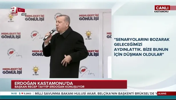 Başkan Erdoğan: Asla pişman değiliz