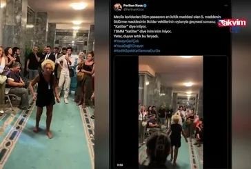 Köpekperestlerden TBMM’de skandal!