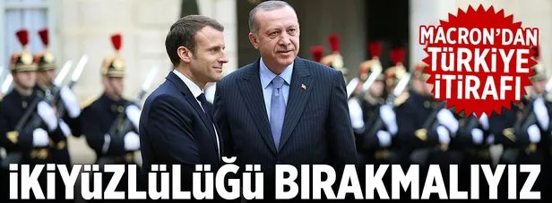 Macron’dan flaş Türkiye mesajı