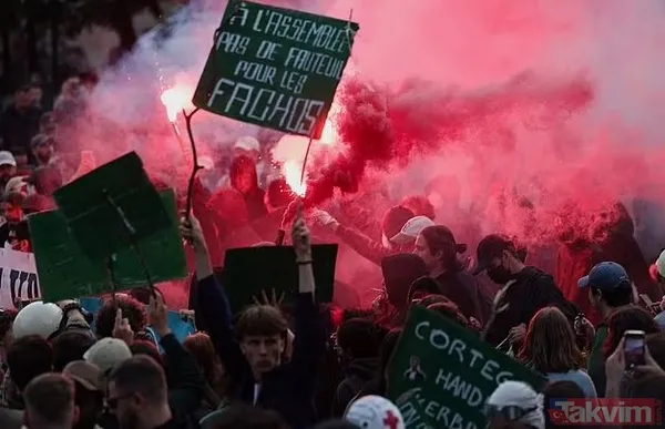 Fransa yangın yeri! Macron kumarı sokaklara mal oldu: 30 bin polis protestoculara karşı! Yolun sonu siyasi ve ekonomik kriz - 6