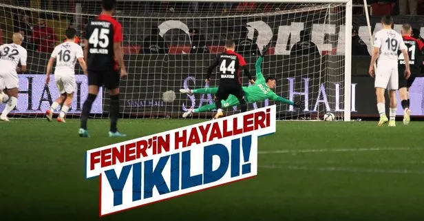 Fener yıkıldı! Gaziantep FK 3-2 Fenerbahçe | MAÇ SONUCU