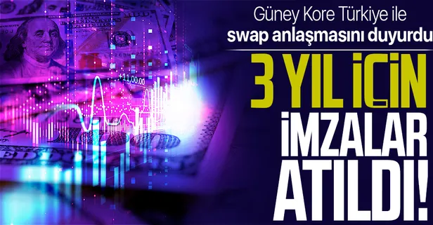 SON DAKİKA: Güney Kore Merkez Bankası: Güney Kore ve Türkiye 2 milyar dolarlık swap anlaşması imzaladı