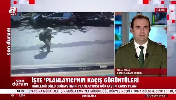 Necip Hablemitoğlu suikastının bir numarası firari Levent Göktaş köşeye sıkıştı! Kaçış görüntüleri ortaya çıktı