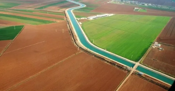Güneydoğu’nun çılgın projesi! Ceylanpınar sulama kanalı Mardin Ovası’na can suyu veriyor