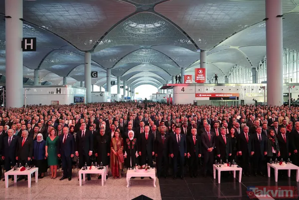 İşte İstanbul Havalimanı'nın açılışından görüntüler - 35
