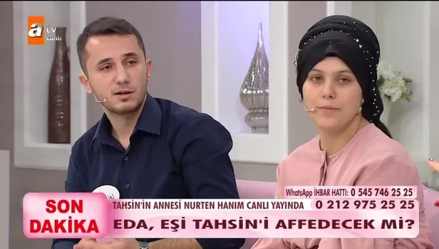 Esra Erol'da 4 Ekim bölümünde Eda eşi Tahsin'i affedecek mi?