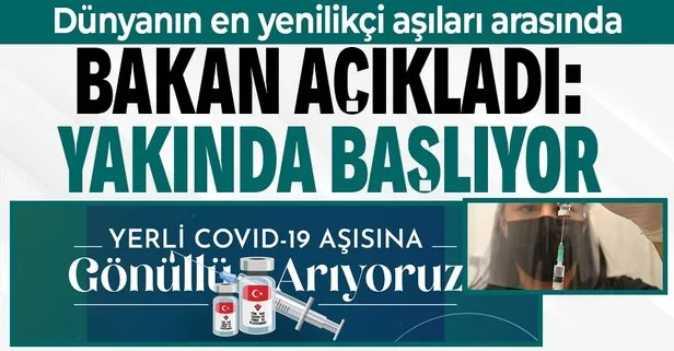 Sanayi ve Teknoloji Bakanlığı açıkladı: Türkiye’nin inovatif aşı adayı Faz-2 aşamasında!