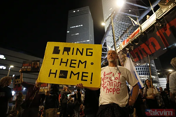 İsrail sokakları karıştı | Tel Aviv sokaklara döküldü! Katil Netanyahu'ya tepki yağdı: İstifa et - 17