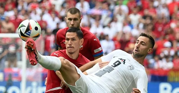 Sırbistan son saniyede EURO 2024'e tutundu: Slovenler yıkıldı! İşte maçın golleri