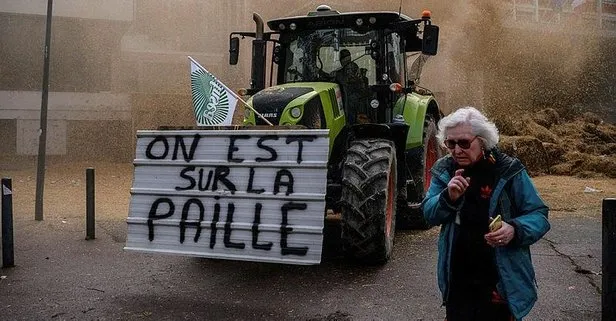 Fransa’da çiftçiler ayaklanıyor: Macron’a bir ‘Sarı Yelek’ darbesi daha! Protestolar başlıyor: Beş parasız kaldık
