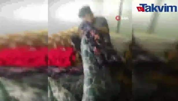 Evde uyuyan genç ekipleri harekete geçirdi