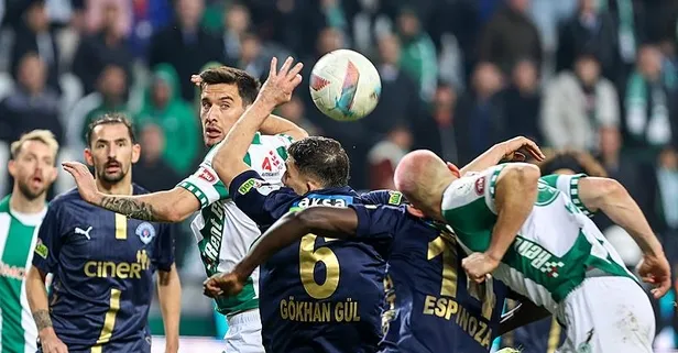 Konyaspor ile Kasımpaşa arasındaki kıyasıya mücadele 3-3 bitti