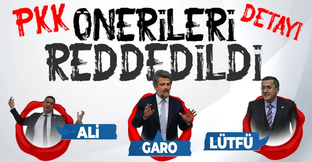 TBMM Genel Kurulunda CHP, HDP ve İYİ Parti'nin grup önerileri kabul edilmedi! Önerilerdeki PKK detayı dikkat çekti
