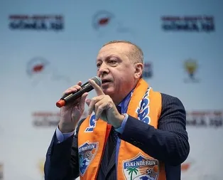 Başkan Erdoğandan bayrak ve ezan düşmanlarına karşı birlik çağrısı