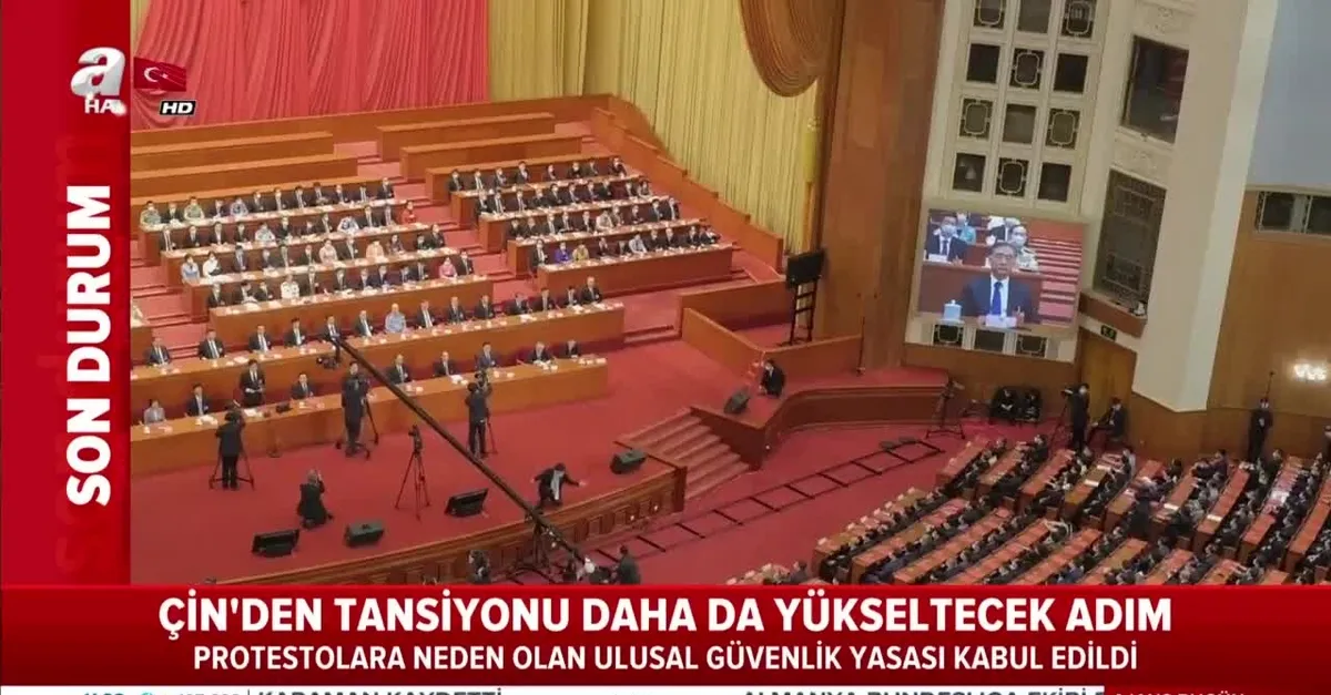 Son dakika: Çin kritik yasayı kabul etti