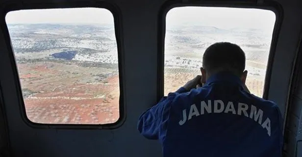 Gaziantep’te helikopter destekli denetim