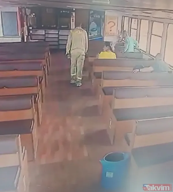 Vapurda yolcunun saçını yakmıştı! Yeni görüntüler ortaya çıktı - 2