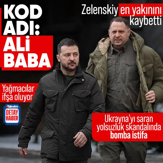 Ukrayna’yı saran yolsuzluk skandalı! Zelenskiy’nin en yakını ifşa oldu istifasını verdi