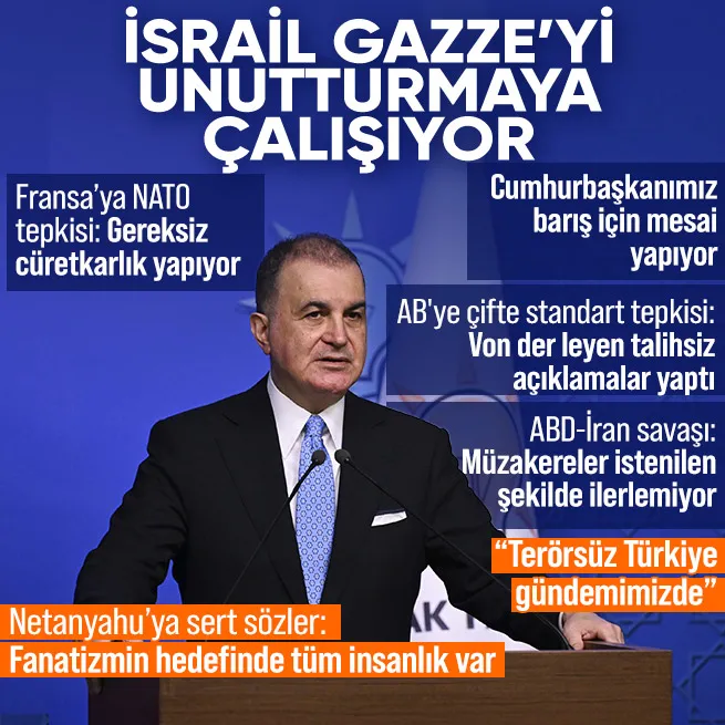 AK Parti MYK sonrası dikkat çeken dış politika mesajları: Ateşkes kalıcı barışa dönüşmeli