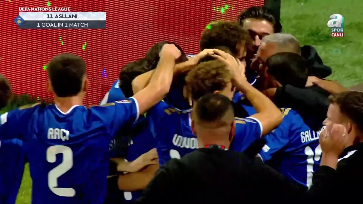 GOL: Fisnik Asllani | Kosova 1-0 Avusturya Uluslar Ligi