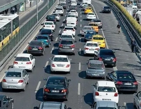 Trafikteki araç sayısı 25 milyonu aştı