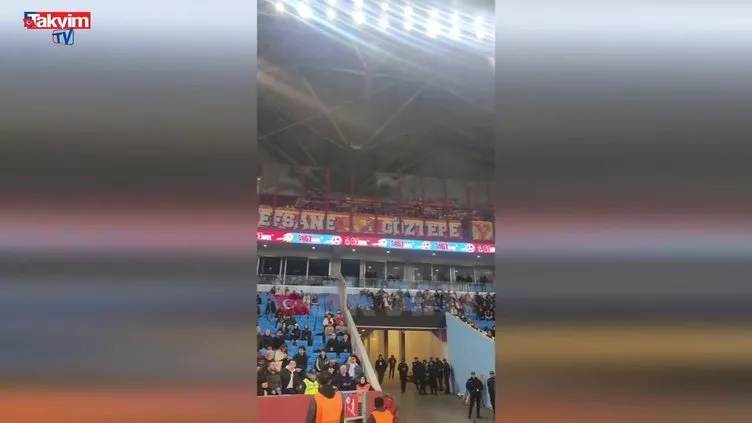 Trabzonspor’dan Göztepe taraftarlarına jest!