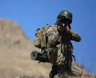 Hakkaride PKKya ait silah ve mühimmat ele geçirildi