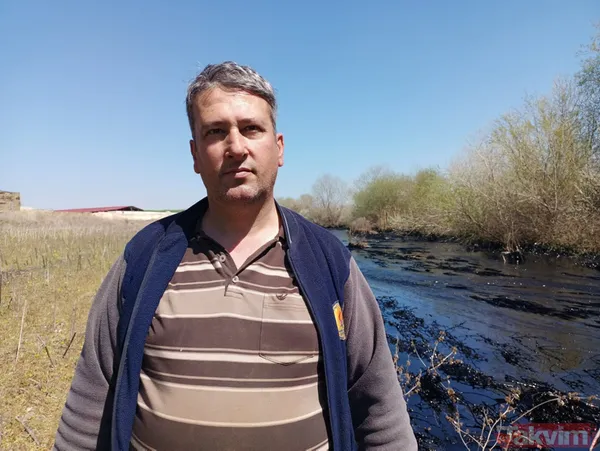 Edirne'de çevre katliamı! Tonlarca fuel oil 30 dekar alana ve dere yatağına yayıldı - 33