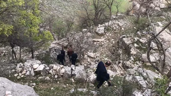 Siirt'te korkunç olay! Ot toplarken 750 metre yükseklikten düştü-1